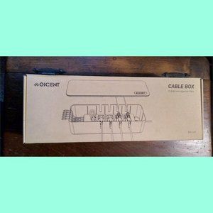 New in box -Qicent Cable Management Box Organizer